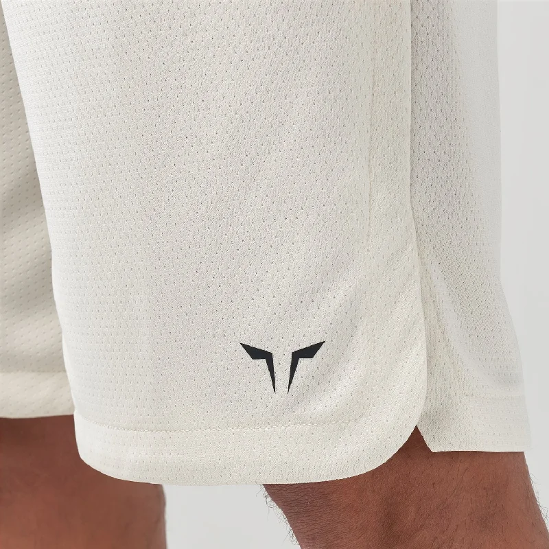 Code Basketball Shorts - White Smoke