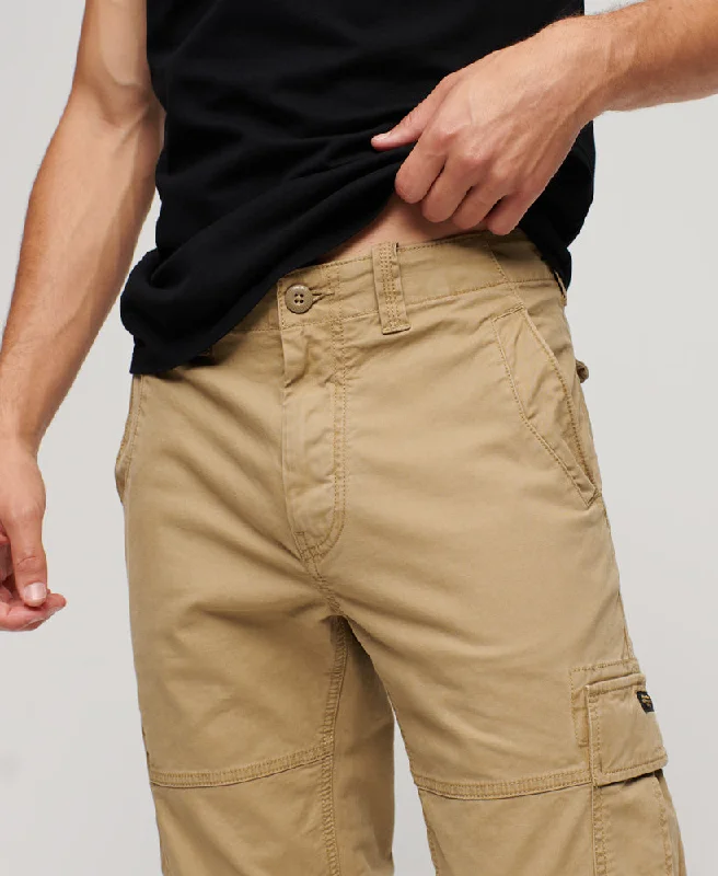 Core Cargo Pants | Tan Khaki