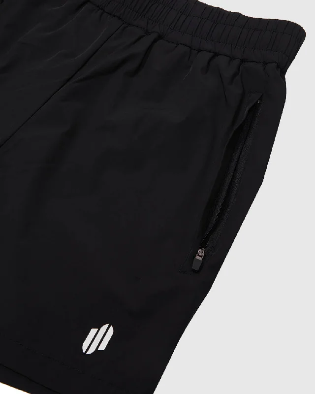 EE:S12 - Nylon Shorts - Black