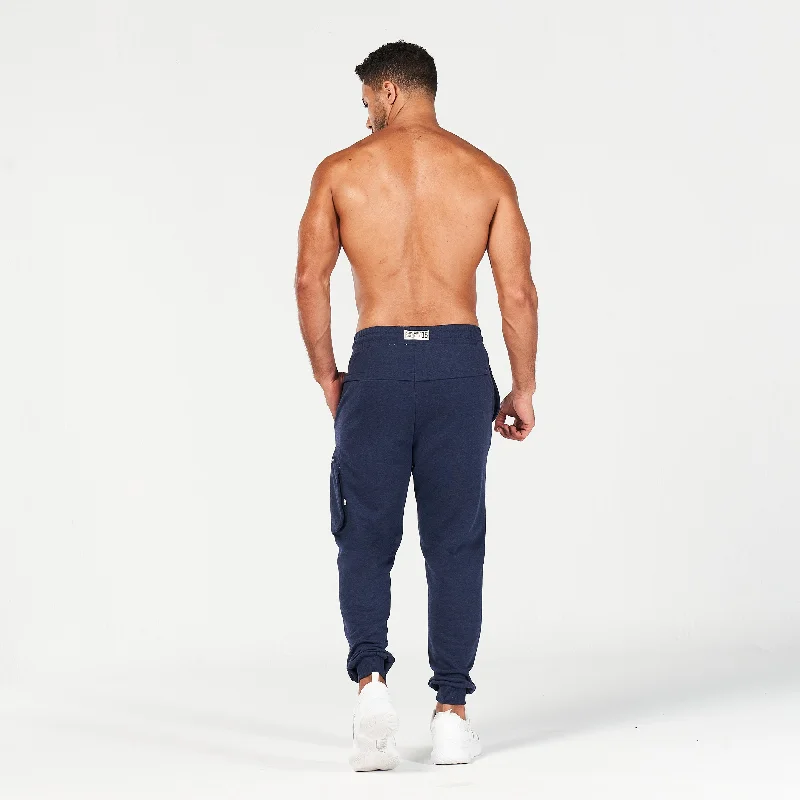 Golden Era New School Joggers - Navy Marl