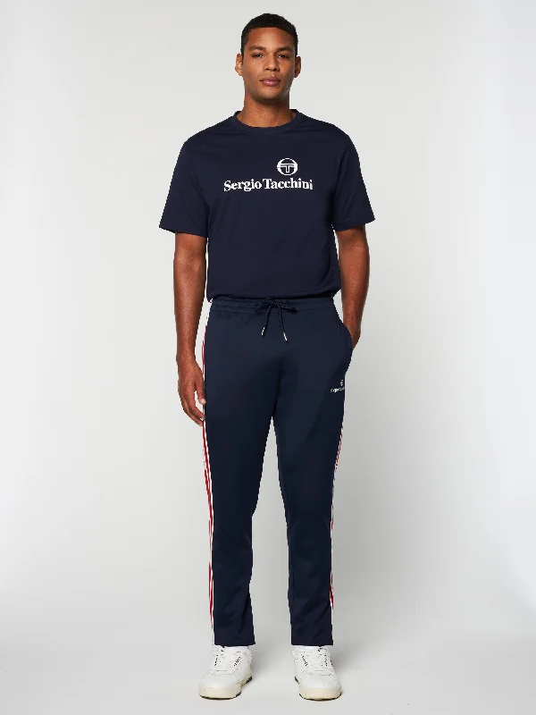 Gromo Tape Track Pant- Maritime Blue