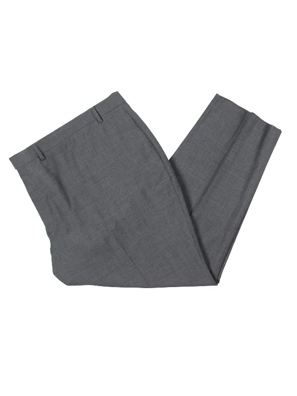 Mens Classic Fit Business Dress Pants