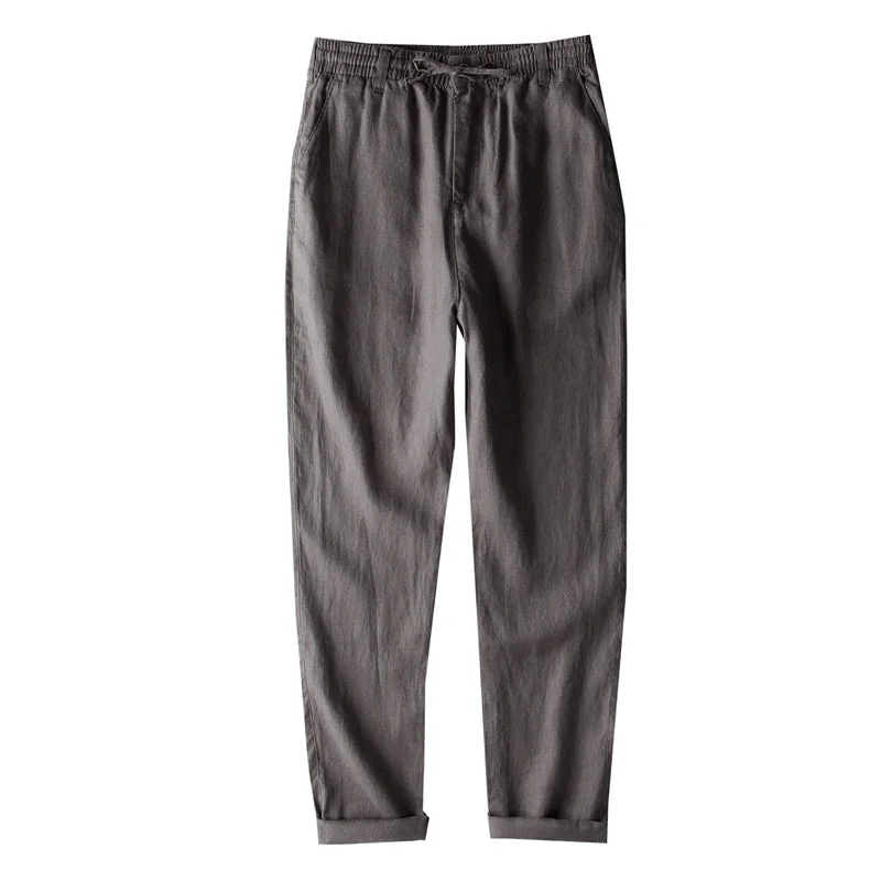 Men's Italian Pure Linen Pants