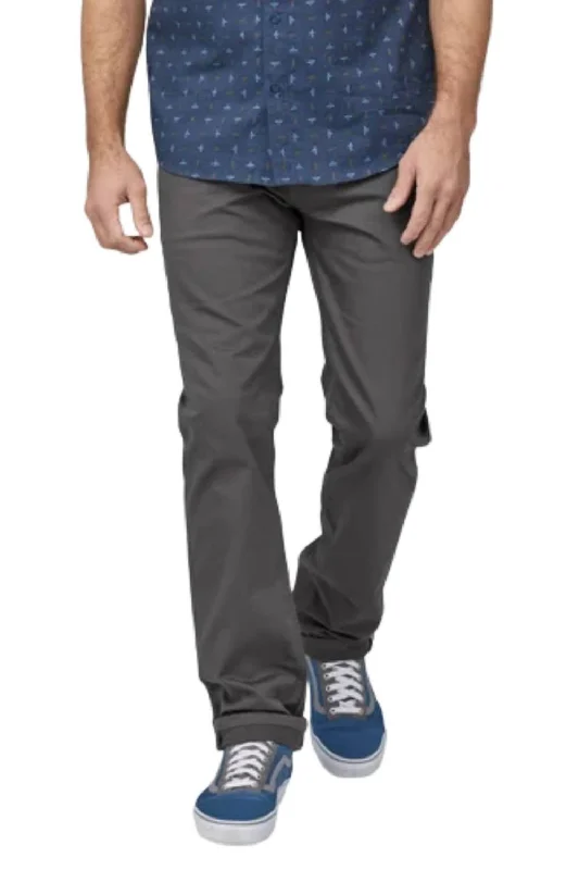 Men's Performance Twill Jeans In Forge Grey