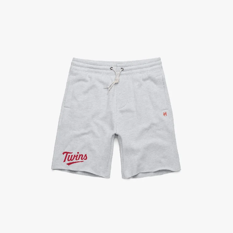 Minnesota Twins Jersey Logo Sweat Shorts