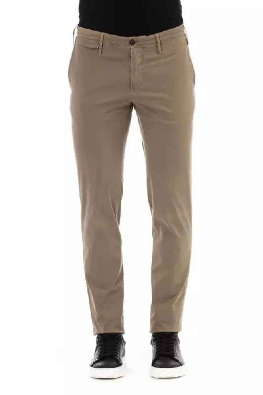 PT Torino Elegant  Cotton Blend Men's Trousers