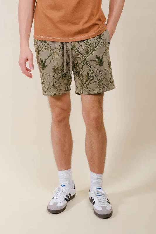 Real Tree Camo Fleece Short