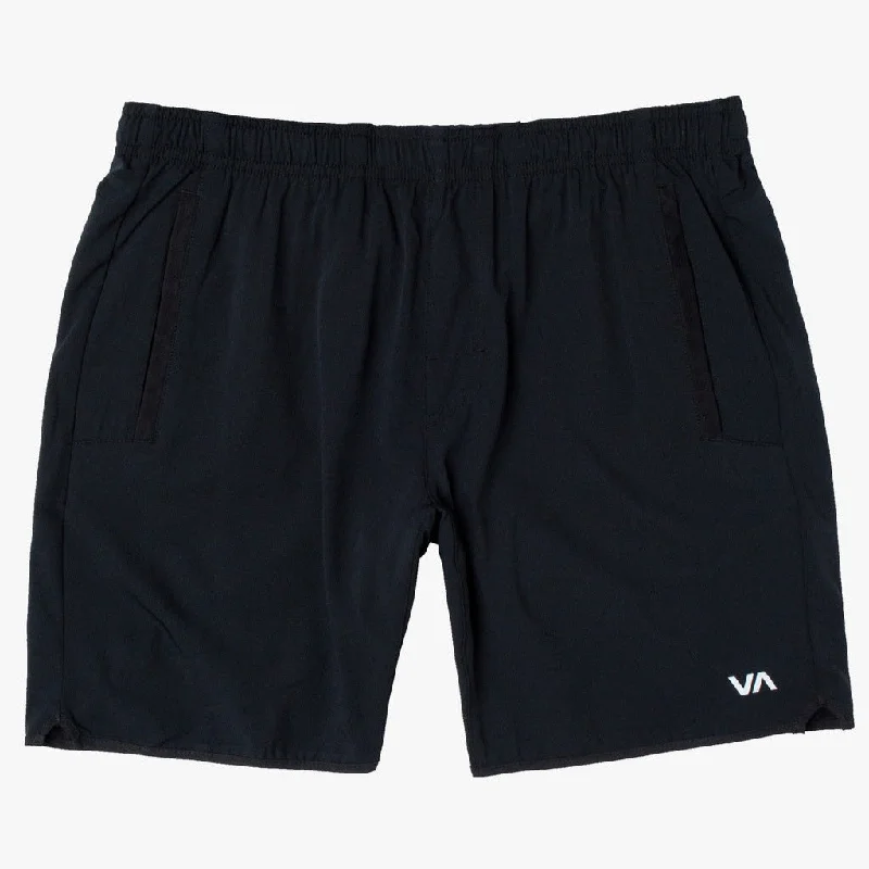 RVCA Yogger Stretch 17"" Shorts - Black