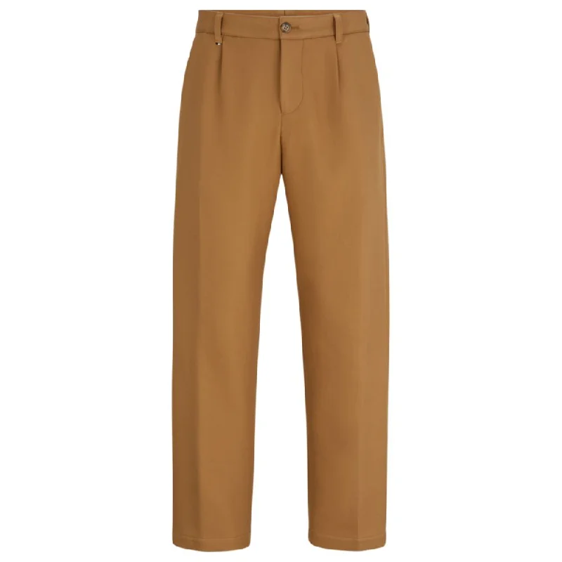 Straight-fit trousers in cotton