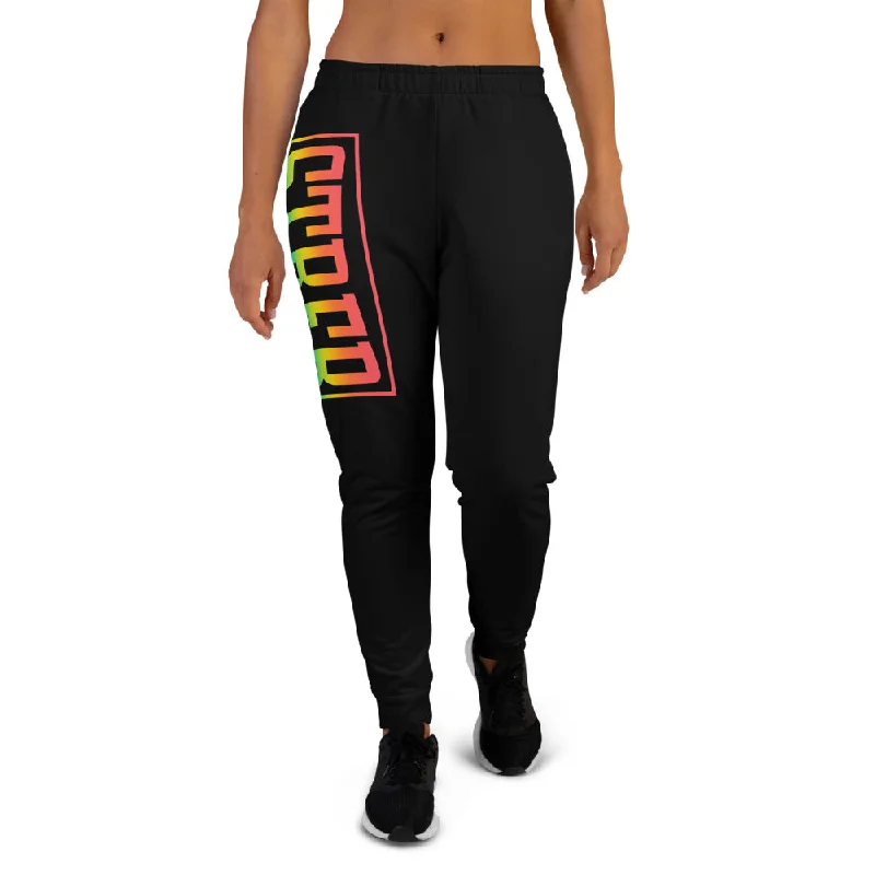 STREB Rainbow Pride Classic Logo Women's Joggers