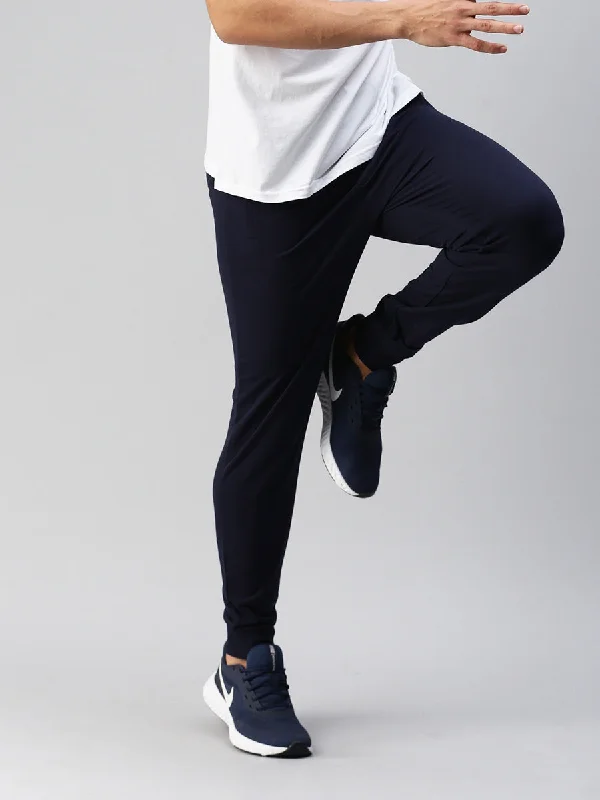 Super Combed Cotton Rich Navy Blue Jogger pants