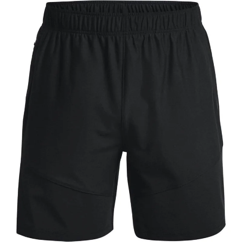 Under Armour Knit Woven Hybrid Mens Training Shorts - Black