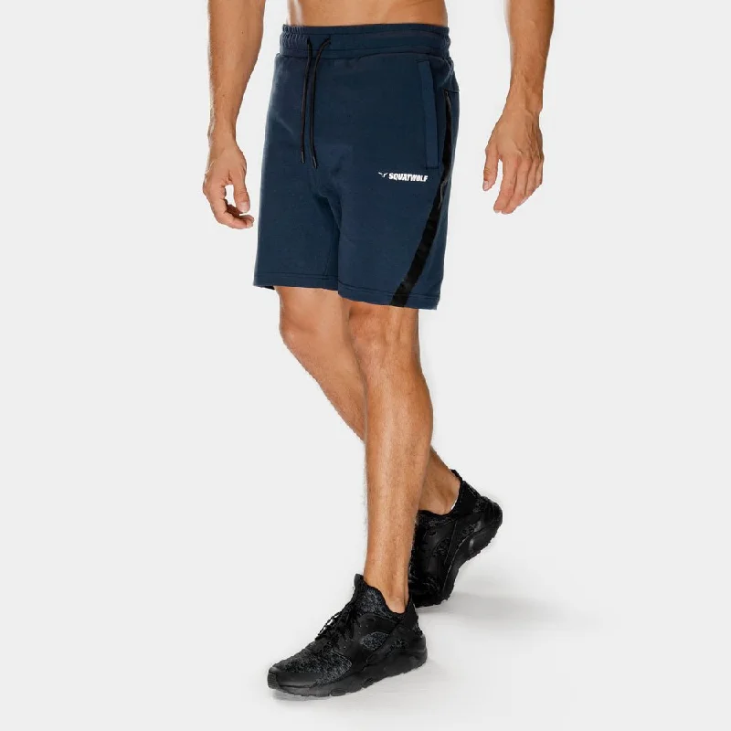 Warrior Panel Shorts - Navy