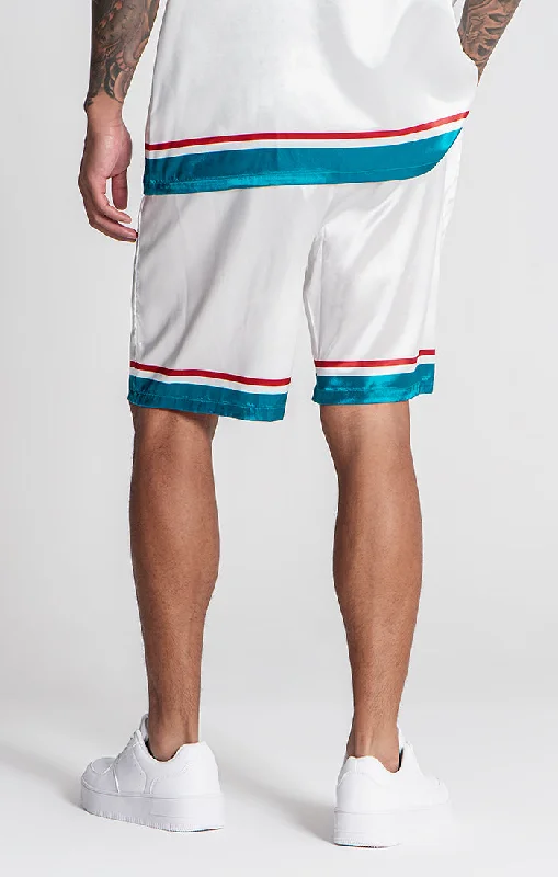 White Cubanito Shorts