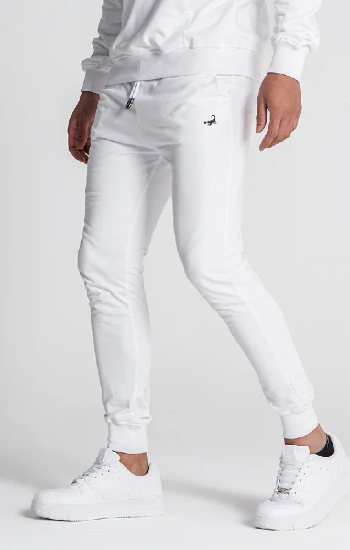 White Essential Scorpio Joggers