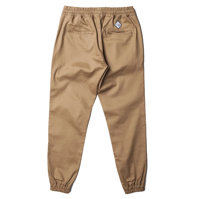 Baggy Runner Jogger - Tan