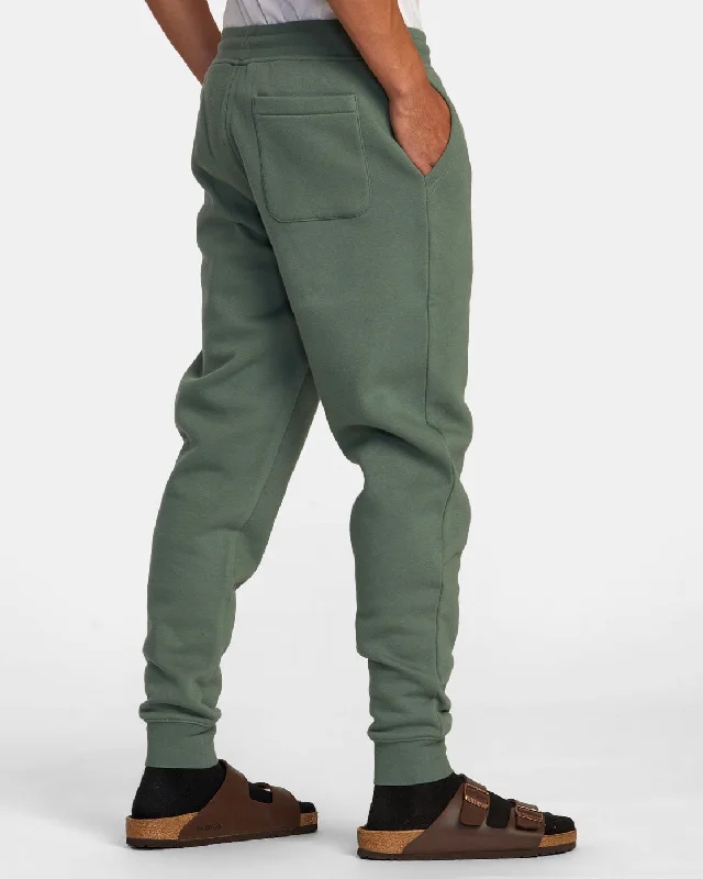 Big RVCA Embossed Joggers - Jade