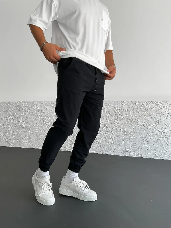 Black Jogger Pant BB6818