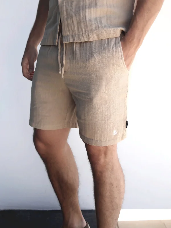 Siena Shorts - Tan