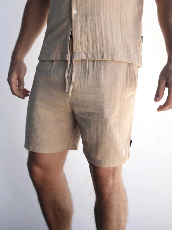 Siena Shorts - Tan