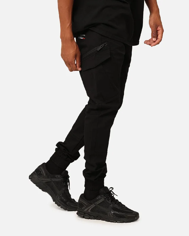 Carré Evolution Cargo Joggers Black/Black