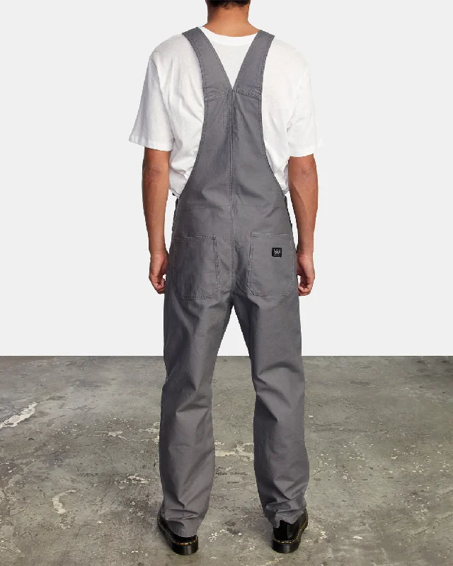 Chainmail Relaxed Fit Overalls - Smoke