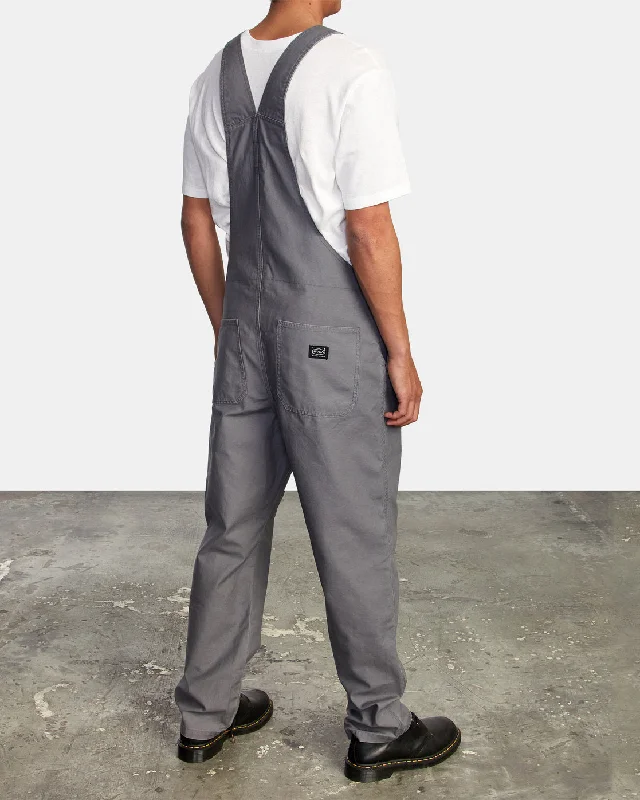 Chainmail Relaxed Fit Overalls - Smoke