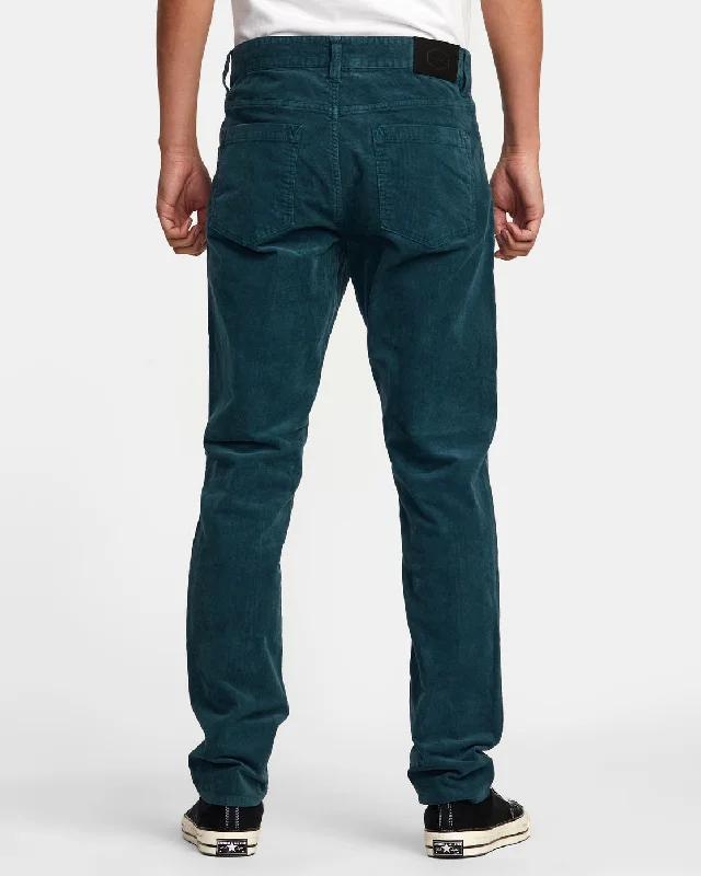 Daggers Pigment Corduroy Pants - Mallard Blue