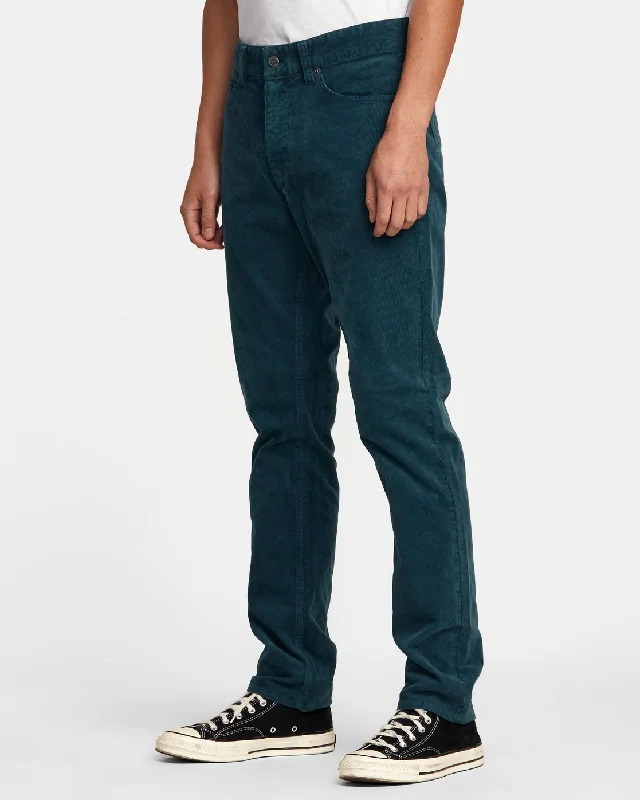 Daggers Pigment Corduroy Pants - Mallard Blue