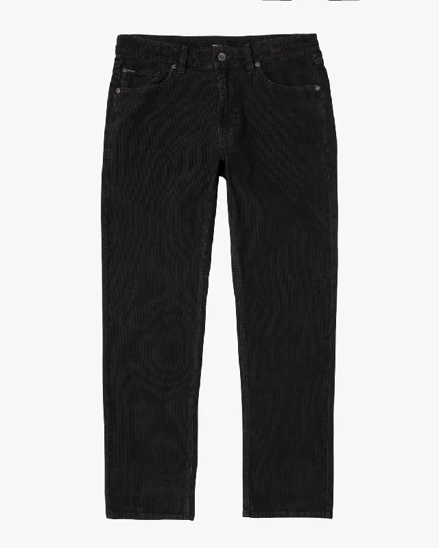 Daggers Pigment Corduroy Pants - Pirate Black