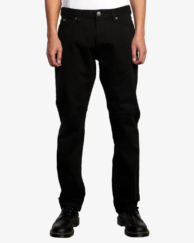 Daggers Twill Slim Fit Pants - Black