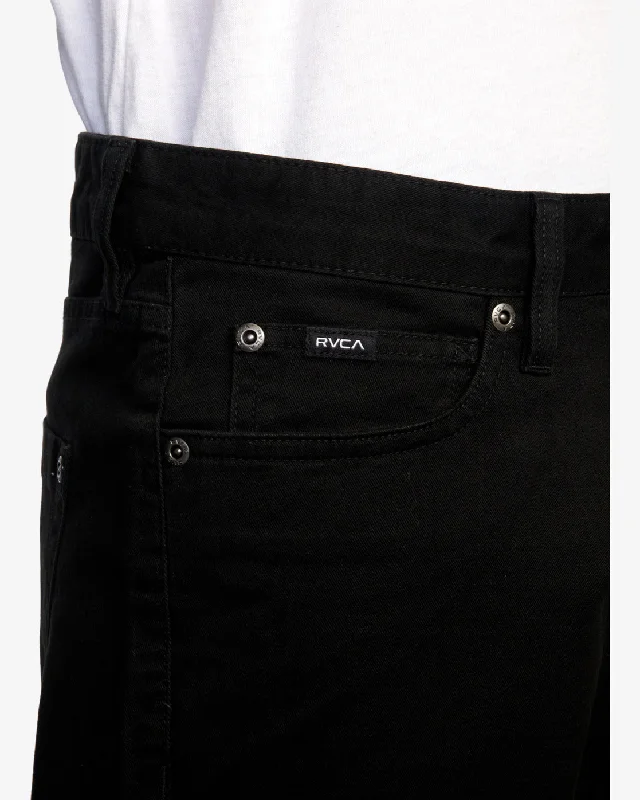 Daggers Twill Slim Fit Pants - Black