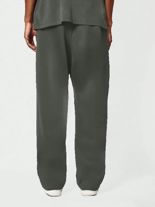 Drop Crotch Jogger Pants With Front Graphic