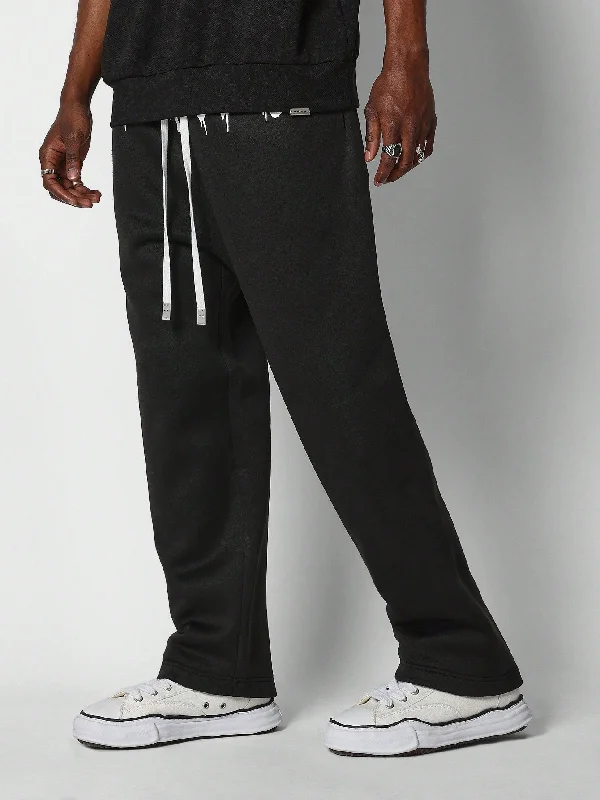 Drop Crotch Jogger Pants With Front Graphic