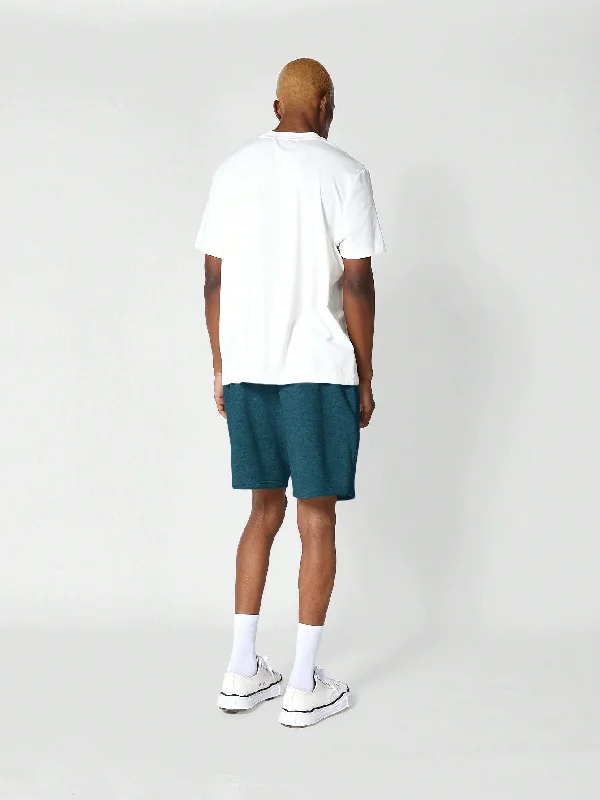 Drop Crotch Shorts With Front Graphic