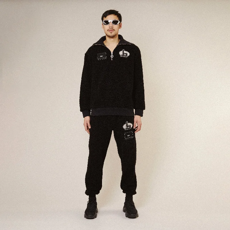 FUTURE BOY BORG JOGGERS - BLACK