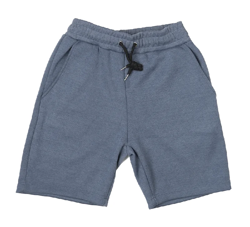 J COME PREMIUM SWEAT SHORTS LAKE BLUE - FS-4003