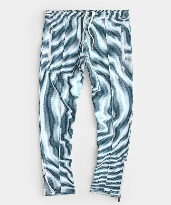 Knit Seersucker Track Pant