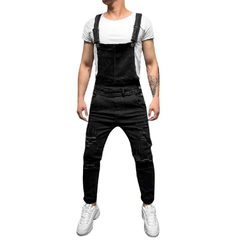 Men's Denim Jeans Overalls