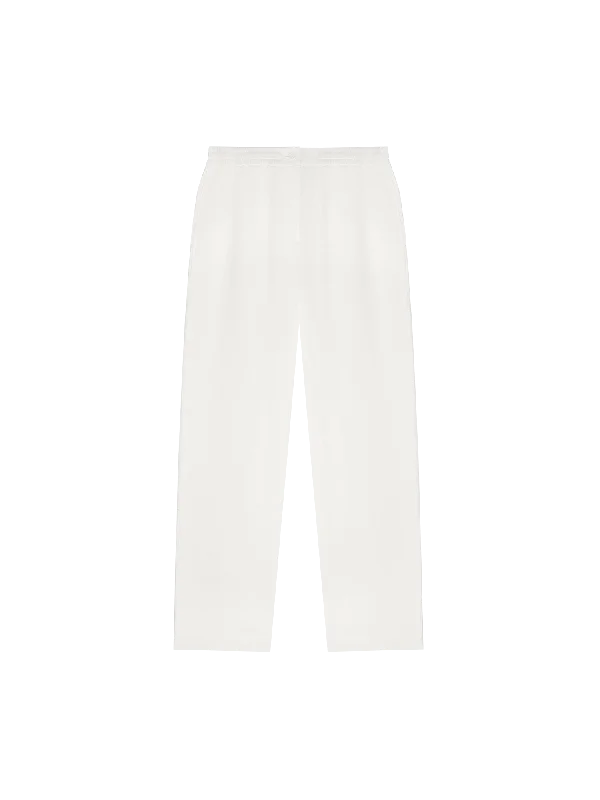 Men's DNA Aloe Linen Trousers—off-white