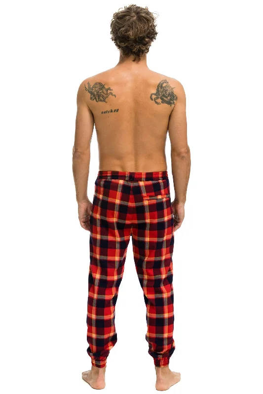 MEN'S PLAID LODGE PANT - RUGBY PLAID