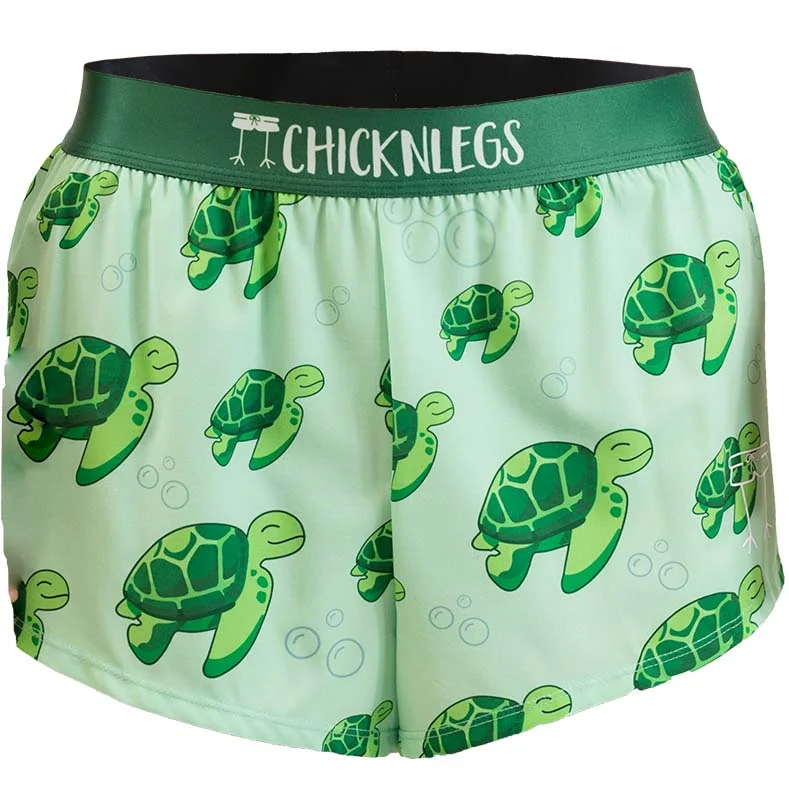 Men's Sea Turtles 2"" Split Shorts