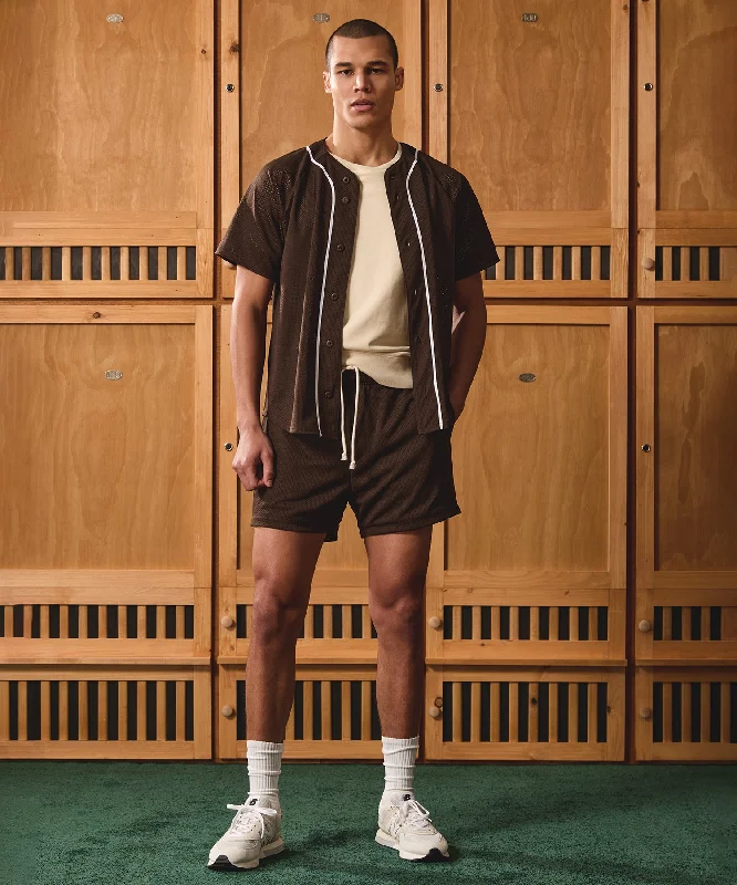 Champion Mesh Short in Brown