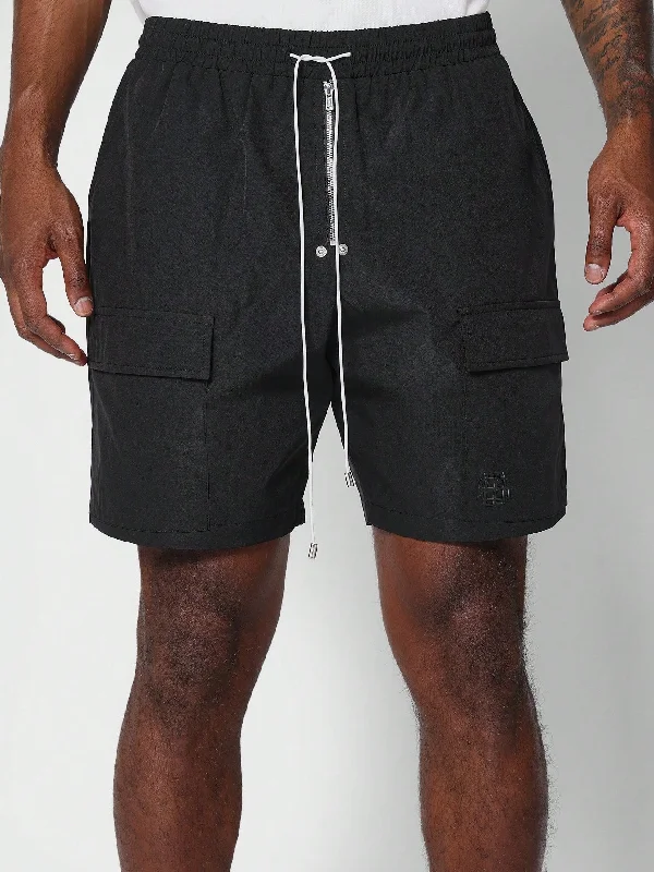 Nylon Short With Zipper