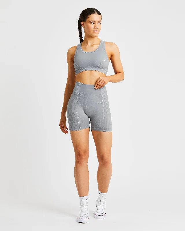 Reflex Seamless Shorts - Grey