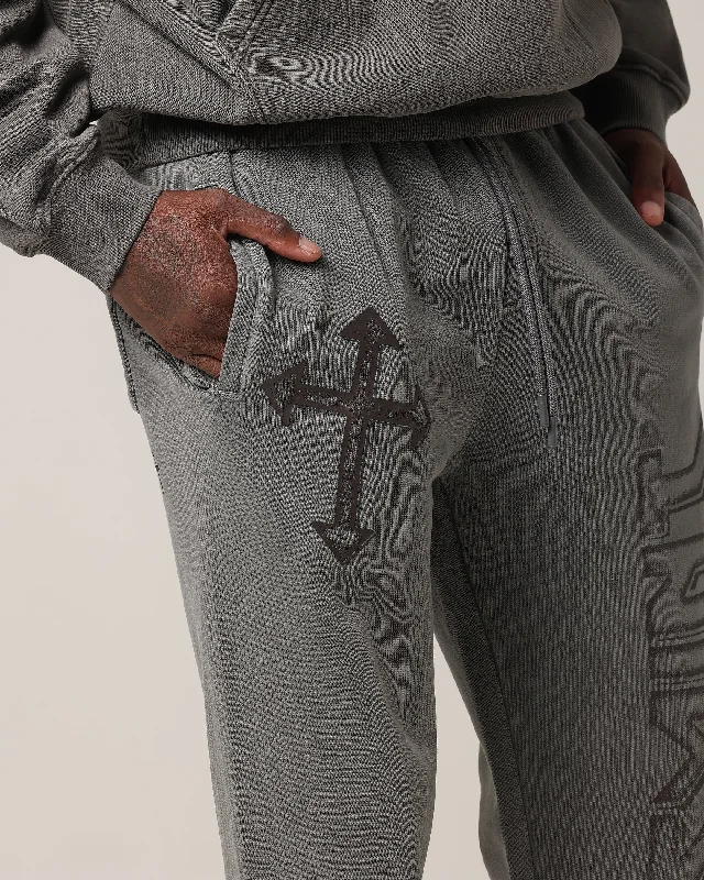 Saint Morta SSIX Sweat Pants Washed Charcoal