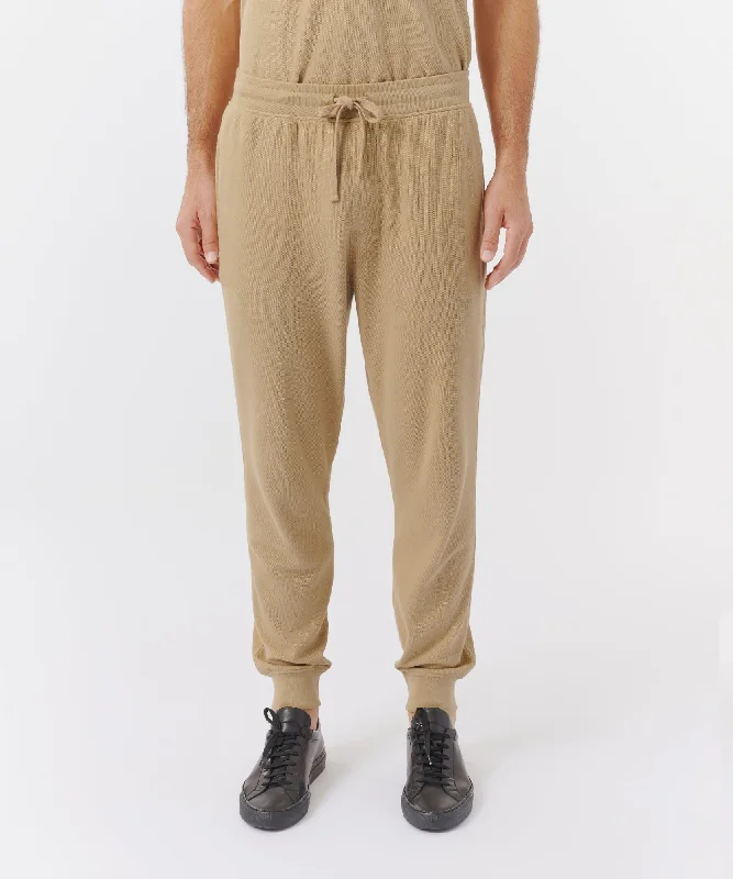 Pique Sweatpants - Soft Fawn