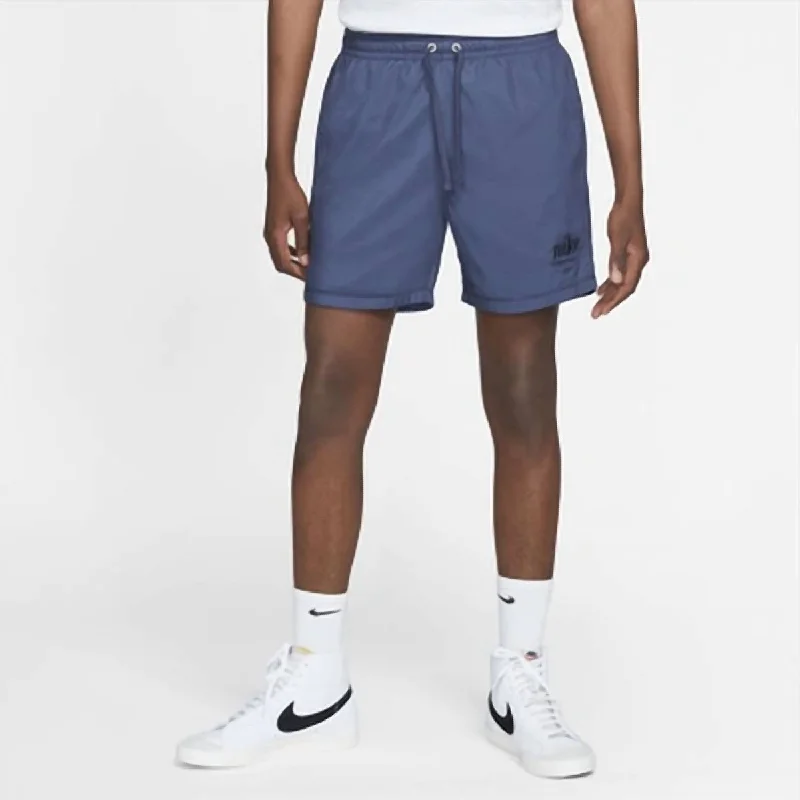 Sportswear Woven Shorts In Thunder Blue