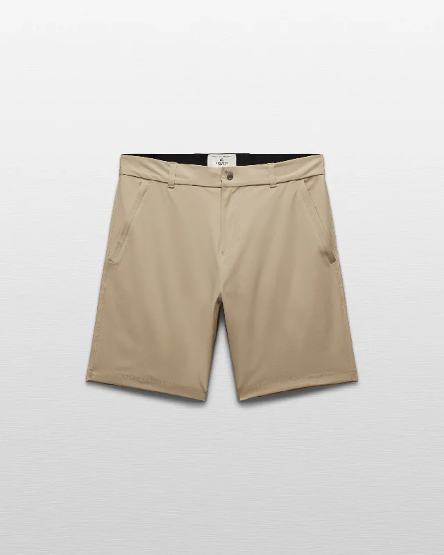 Stretch Warp Knit Standard Coach's Short 9""