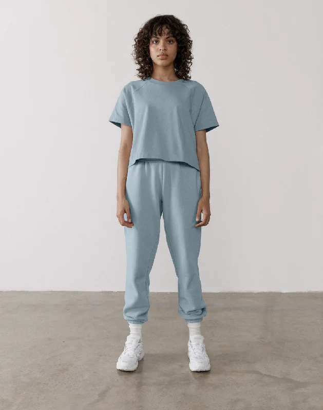 The Jogger in Chalk Blue